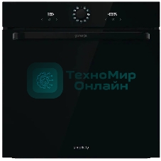 Духовой шкаф электрический Gorenje BOS67371SYB черный, встраиваемый