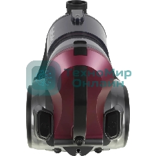 Пылесос BBK BV 1502 черный/темная вишня, 300/1600 Вт, уборка сухая, пылесборник контейнер 2 л