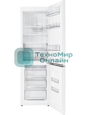Холодильник Atlant ХМ-4624-109 NW белый двухкамерный 235/94 л морозилка снизу, No Frost