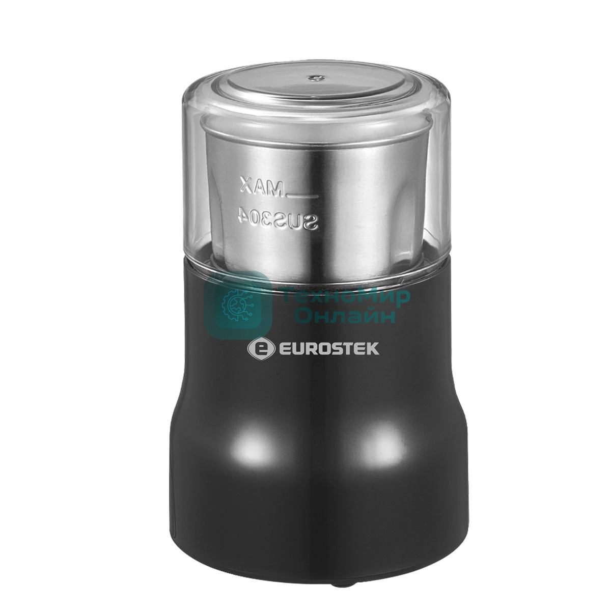 Кофемолка Eurostek ECG-9002 350 Вт, 50 гр, черный