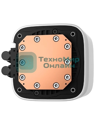 Система жидкостного охлаждения Deepcool LE360 WH V2 ARGb белый 120мм алюминий+медь 2100rpm 31.6db 4-pin 300W