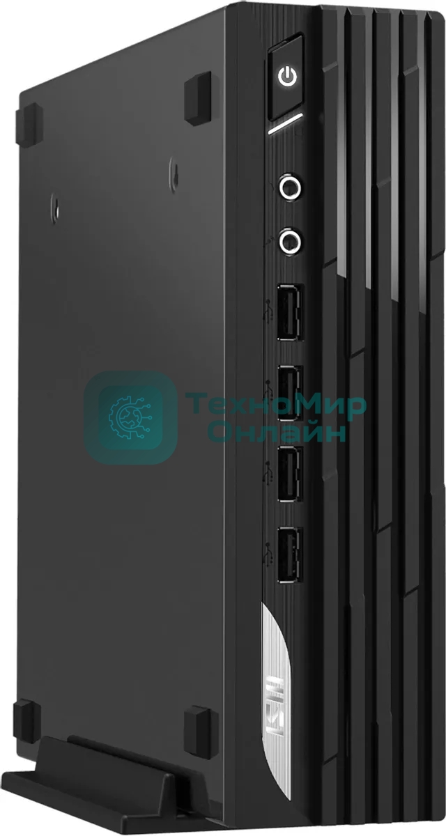 Мини ПК MSI PRO DP21 13M-607RU Intel Pentium G7400(3.7Ghz)/4096Mb/128PCISSDGb/noDVD/Int:Intel Graphics/BT/WiFi/war 1y/1.27kg/черный/noOS + no KB+M (9S6-B0A421-1215)