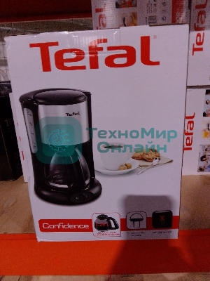 (Поврежденная упаковка) Кофеварка капельная Tefal Confidence CM361838