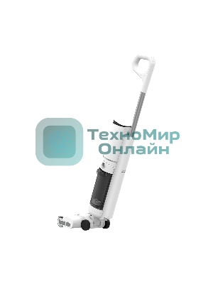 Пылесос вертикальный моющий Libhof VCW-2125 белый, питание от аккумулятора, 200 Вт, уборка суxая/влажная, пылесборник 0.52 л