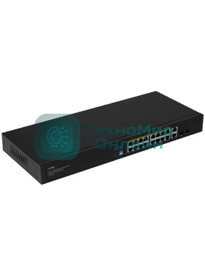 Коммутатор Cudy GS1018PS2, 16×1 Гбит/с, 2×1 Гбит/с Combo (RJ-45/SFP), 2×1 Гбит/с SFP