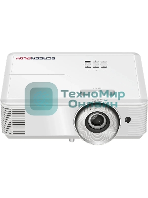 Проектор InFocus SP126 белый (DLP, 1280x800, 4000Lm, 1.54-1.72:1, 30000:1, VGA, HDMI, S-Video, USB-A) (SP126)