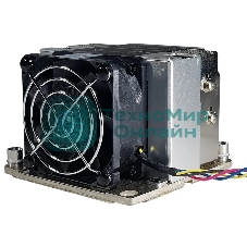 Кулер серверный Ablecom ACL-S20210 черный, 60 мм, алюминий/медь, 8400 об/мин, 52 дБ, 4 pin, 140 Вт, 64 мм