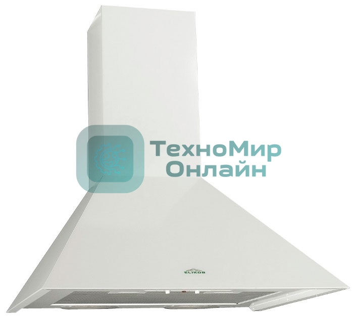 Вытяжка каминная Elikor White Storm 60П-650-П3Л белый, 60 см, 650 м³/ч, 34 дБ