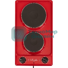 Плита настольная электрическая Лысьва ЭПБ 22 вишневый (настольная)