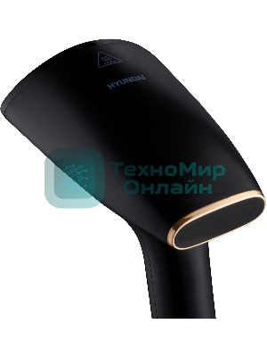 Отпариватель Hyundai H-HS01820 черный/золотистый, 1800 Вт, 35 г/мин, 300 мл