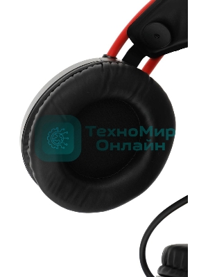 Гарнитура Bloody G200S чёрный/красный, проводная, подсветка