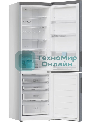 Холодильник Haier C2F637CXRGU1 нержавеющая сталь, двухкамерный, 278/108л, морозилка снизу, No Frost