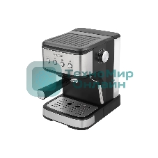 Кофеварка рожковая ENERGY EN-264R (108170) стальной/черный, исп. кофе - молотый, 1.5 л, 1100 Вт, 20 бар