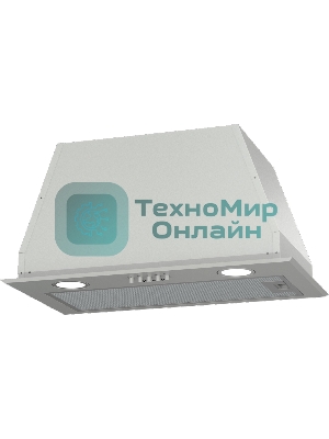 Вытяжка встраиваемая Gorenje BHI526E6X нержавеющая сталь, 52 см, 677 куб. м/ч, 61 дБ