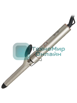 Щипцы для завивки волос DELTA LUX DE-5400 серый, 19 мм, 210 °C, 4 режима