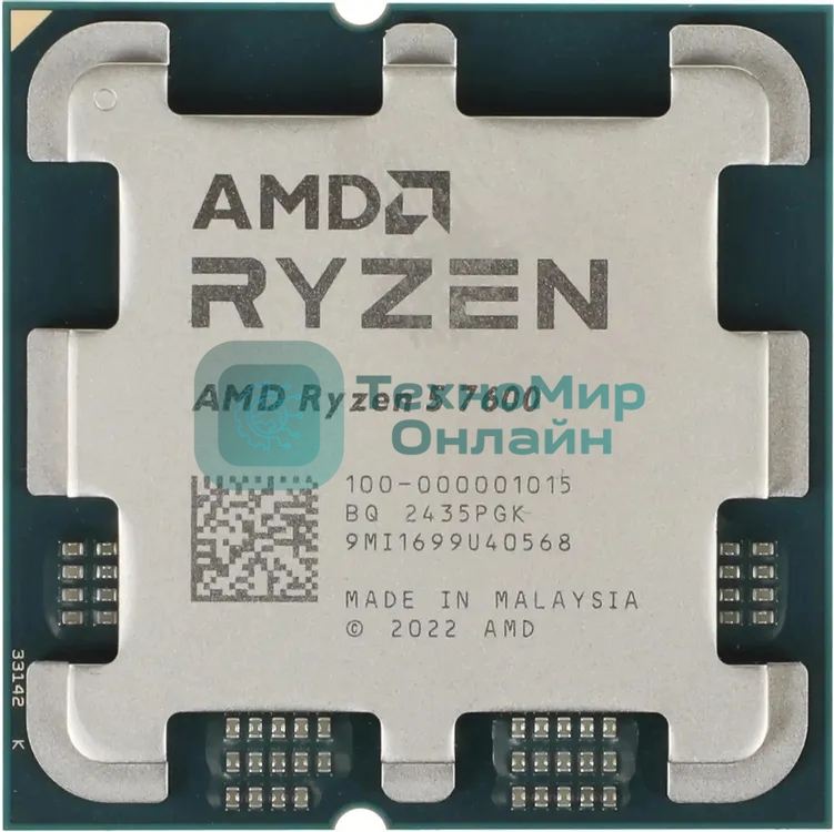 Процессор AMD Ryzen 5 7600 Soc-AM5 3.8GHz OEM