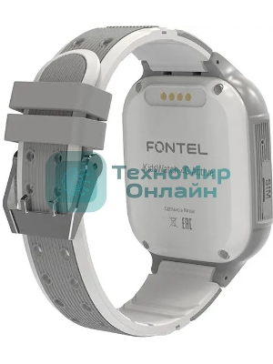 Детские умные часы FONTEL KidsWatch 4G active, серый