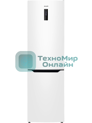 Холодильник Atlant ХМ-4624-109 NW белый двухкамерный 235/94 л морозилка снизу, No Frost