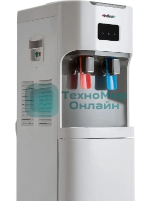 Кулер для воды HotFrost V115B, верхняя загрузка, нагрев 90 °С, охлаждение 10 °С, белый