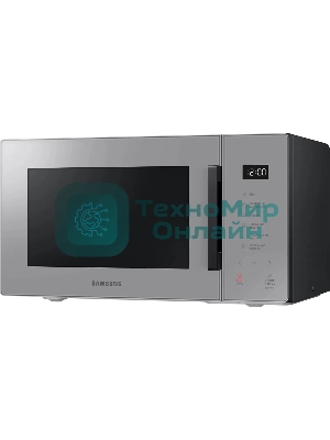 Микроволновая печь Samsung MS23T5018AG/BW серый, 23 л, 800 Вт, переключатели - сенсор