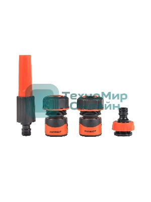 Набор для полива PATRIOT SNP-34,4предмет,PP+TPR,рифленные поверхности