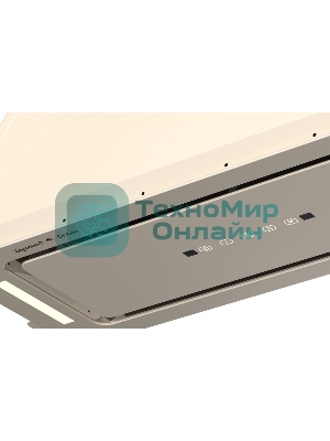 Вытяжка встраиваемая Zigmund & Shtain K 014.7 X бежевый, 72 см, 1100 куб. м/ч, 62 дБ