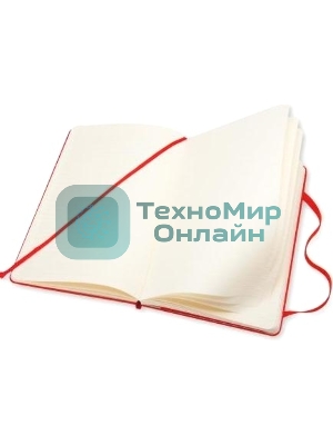 Блокнот Moleskine CLASSIC MM710R Pocket 90x140 мм, 192 страниц, линейка, твердая обложка, красный