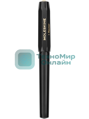 Ручка шариковая Moleskine Kaweco (KAWBALLPENBK) черн, d=1мм, синие чернила, подарочная коробка