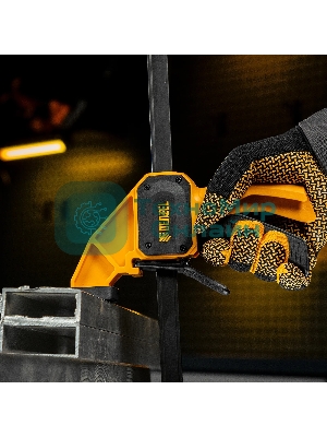 Струбцина Denzel F-образная, быстрозажимная, 300 х 80 мм, усиленный нейлоновый корпус