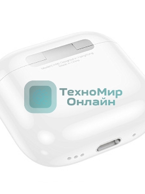 Наушники TWS Hoco EW85 белый, вкладыши, Bluetooth, до 4 ч.