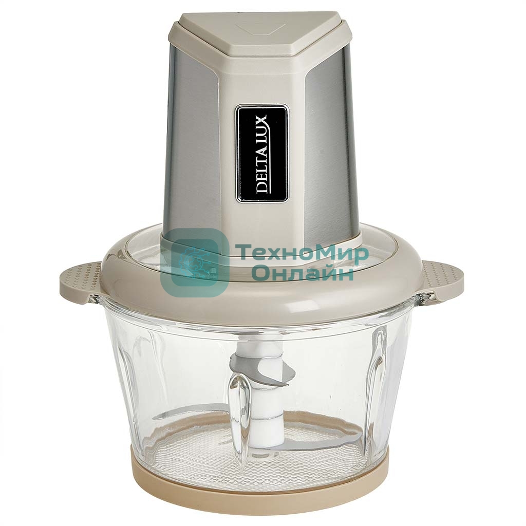Измельчитель DELTA LUX DE-7405, бежевый