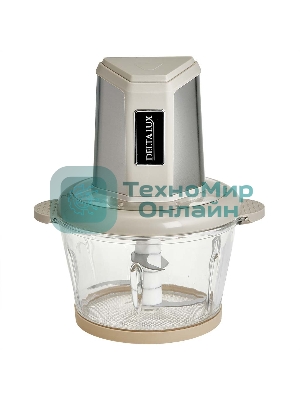 Измельчитель DELTA LUX DE-7405, бежевый