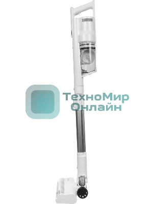 Пылесос вертикальный Haier HVC150 белый, питание от аккумулятора, 150 Вт, уборка сухая, пылесборник 0.8 л