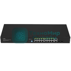 Коммутатор Cudy GS1018PS2, 16×1 Гбит/с, 2×1 Гбит/с Combo (RJ-45/SFP), 2×1 Гбит/с SFP