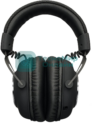 Гарнитура проводная с микрофоном Logitech Pro X LIGHTSPEED черный мониторные BT оголовье (981-000907)