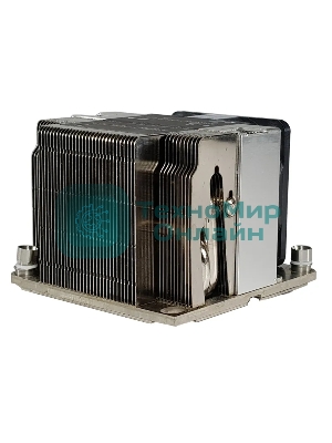 Кулер серверный Ablecom ACL-S20210 черный, 60 мм, алюминий/медь, 8400 об/мин, 52 дБ, 4 pin, 140 Вт, 64 мм