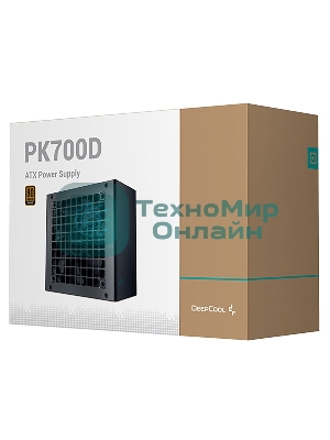 Блок питания Deepcool/GamerStorm PK700D, 700Вт, 80 PLUS Bronze, 120мм. черный