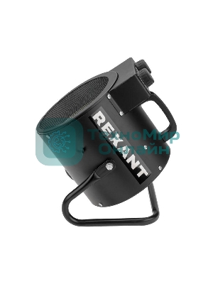 Пушка тепловая электрическая Rexant круглая, регулировка угла наклона, ТЭН, 2кВт