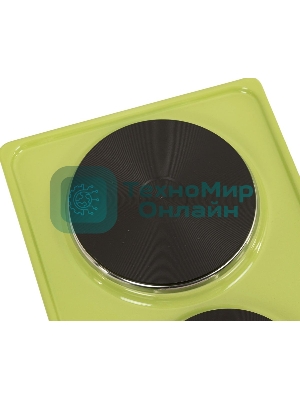 Плита настольная электрическая ЭПБ 22 зеленый (настольная)