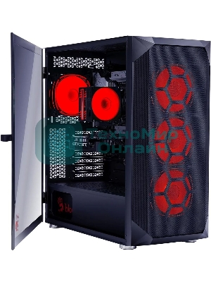 Компьютер Bloody BD-PC RB65C2 MT Ryzen 5 7500F (3.7) 16Gb SSD 1Tb RTX 4060 8Gb Win 11H 64 GbitEth 650W черный (2086010)