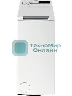 Стиральная машина Whirlpool TDLR 7231BS EU/N белый, загрузка вертикальная 7 кг, 1200 об/мин, класс D