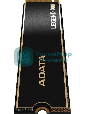 Накопитель SSD ADATA LEGEND 900, 2000Gb, PCIe 4.0 x4, 2280, NVMe, R/W 7000/5400, с радиатором