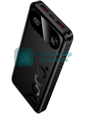 Портативный аккумулятор Hoco J154 10000mAh 2A черный (60747)