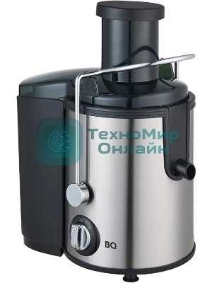 Соковыжималка BQ J1000 серый/черный, центробежная, 900 Вт, 800 мл, механическое