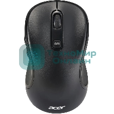 Мышь беспроводная Acer OMR303 черный, 1600 dpi, радиоканал, USB, кнопки - 6