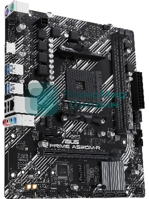Материнская плата ASUS PRIME A520M-R, AM4, AMD A520, 2xDDR4, 4xSATA, 1xM.2, 1xPCIe 3.0 x16, 1xPCIe x1, 1xHDMI, 1x 1Gb LAN, 2xUSB-A 2.0, 4xUSB-A 3.2 Gen 1, 3x3.5 мм, 7.1, mATX