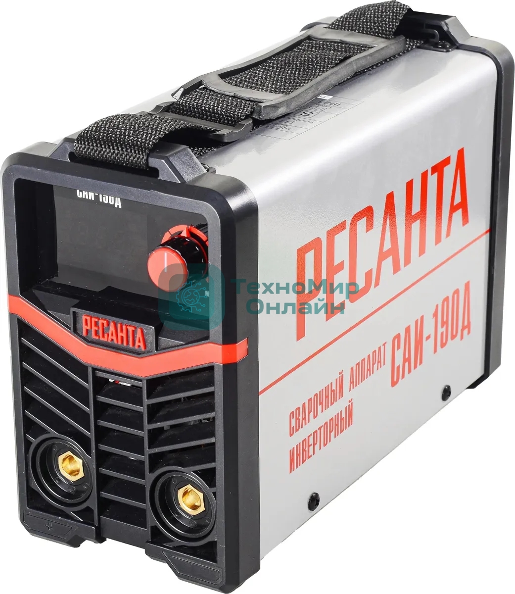 Сварочный аппарат Ресанта САИ-190Д инвертор ММА/TIG 7.2кВт