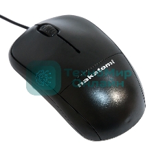 Мышь проводная Nakatomi MON-05U черный, 1000 dpi, USB, кнопки - 3