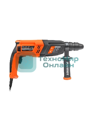 Перфоратор Patriot RH 243Q, SDS+, мощность 770 Вт, 2.6 Дж, 3 режима работы, быстросменный патрон QCC, макс.диаметр 24мм, глубиномер, кейс