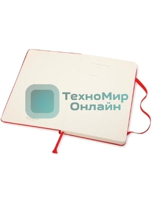 Блокнот Moleskine CLASSIC MM710R Pocket 90x140 мм, 192 страниц, линейка, твердая обложка, красный